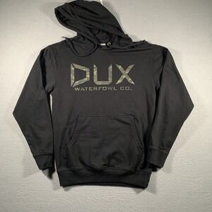 DUX WATERFOWL Camo Logo Midweight Hoodie - Size Small